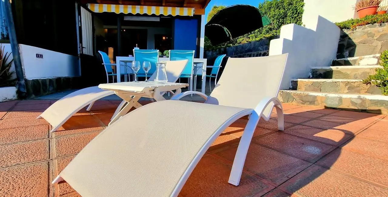 Arguineguin, Two Bedrooms Bungalow, Pool & Wifi Spain